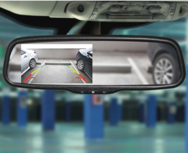 Premium Reverse Camera Lifestyle Reverse Camera in a car park